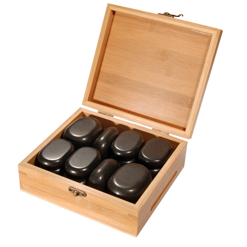 18 pcs Mini Body Massage Hot Stone Set