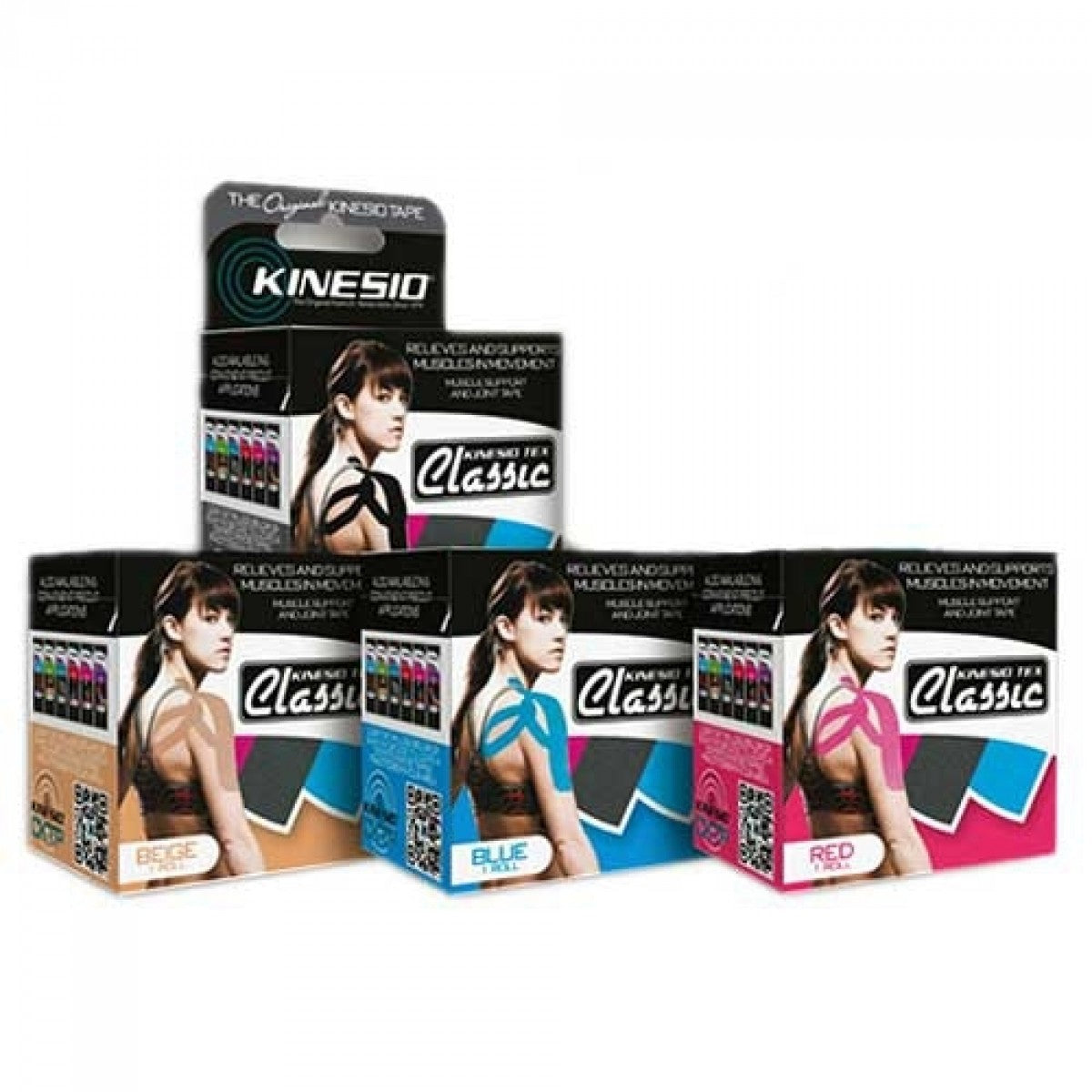Kinesio Tex Classic - Pack of 6 Rolls