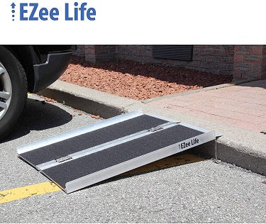 3 Foot Single Fold Portable Ramp with Grip Tape