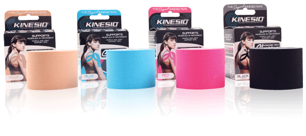 Kinesio Classic Tex Tape  2"x13.1  6 Rolls Pack